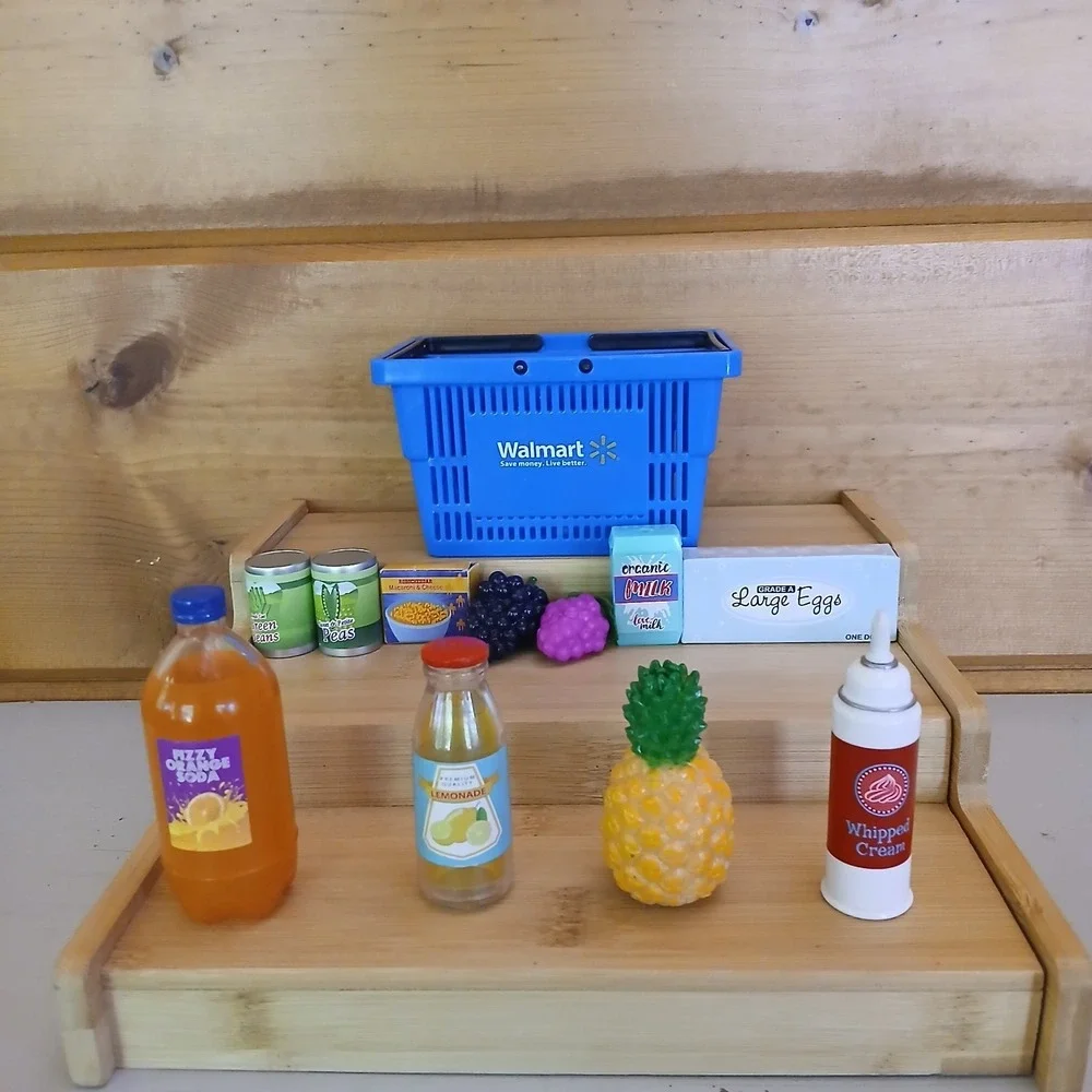 Lot My Life As Groceries Food Playset Walmart Logo for 18